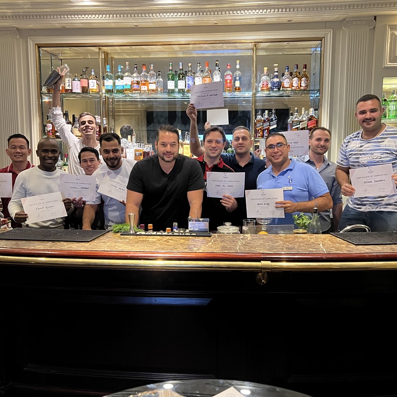 Junio Bar academy training, Sheraton Amman